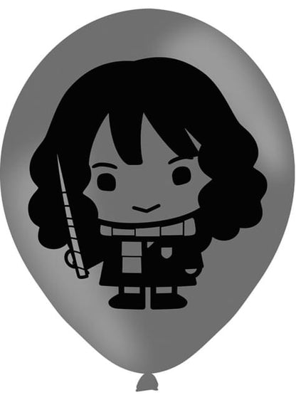 6 globos de Harry Potter surtidos (28 cm) - Lumos Collection