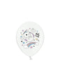 6 globos de látex de unicornio (30cm) - Unicorn Collection - Partydeco | Funidelia