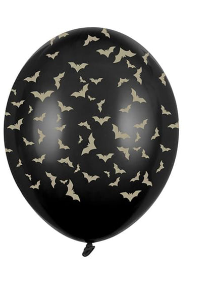 6 globos de murciélagos