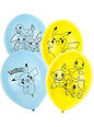 6 globos de Pokémon