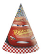 6 gorritos de cumpleaños Cars 3