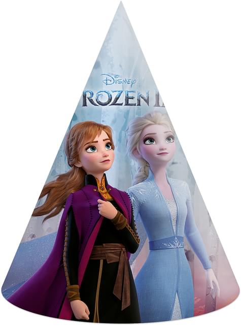 6 gorritos de cumpleaños de Frozen 2