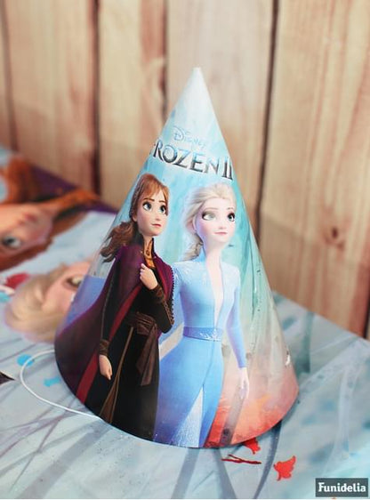 6 gorritos de cumpleaños de Frozen 2