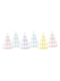 6 gorritos de fiesta de rombos de papel - Yummy
