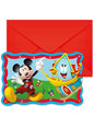 6 invitaciones de Mickey Mouse - Club House - Procos | Funidelia