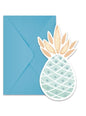 6 invitaciones de piñas color pastel - Pineapple - Procos | Funidelia