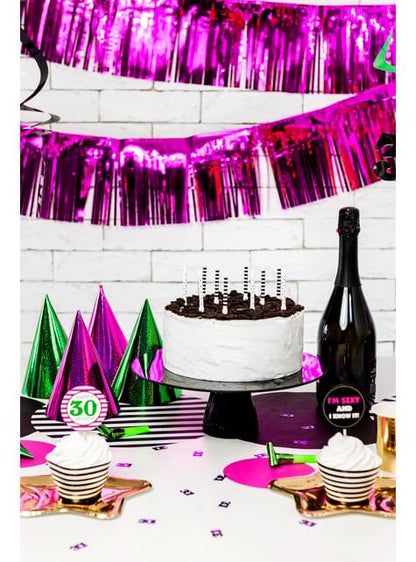 6 matasuegras holográficos variados - Colorful & holographic birthday