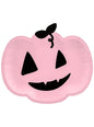 6 platos de calabaza rosa (25x22cm) - Partydeco | Funidelia