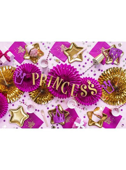 6 platos dorados con forma de estrella de papel (18 cm) - New Year’s Eve & Carnival