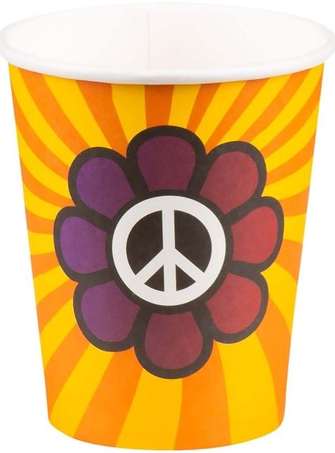 6 vasos hippie