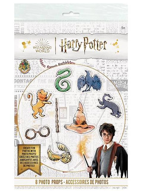 8 accesorios photocall de Harry Potter - Harry Potter World - Unique | Funidelia