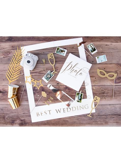 8 accesorios photocall dorados de nochevieja - Happy New Year Collection - Partydeco | Funidelia