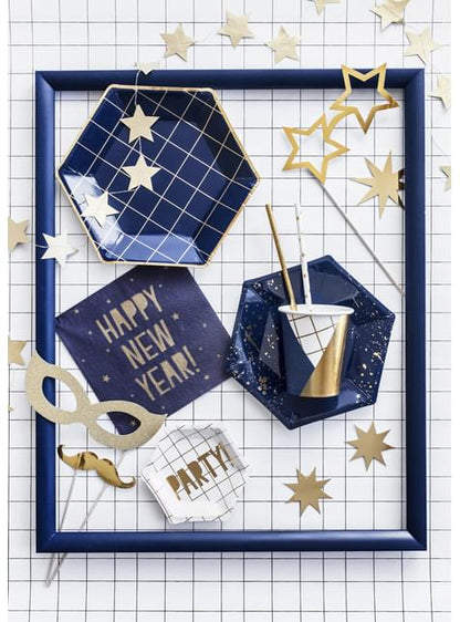 8 accesorios photocall dorados de nochevieja - Happy New Year Collection - Partydeco | Funidelia