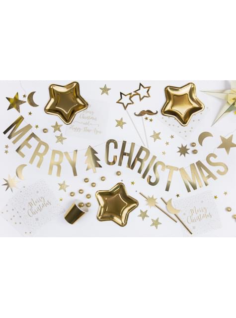 8 accesorios photocall dorados de nochevieja - Happy New Year Collection - Partydeco | Funidelia