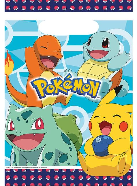 8 bolsas de chucherías de Pokémon