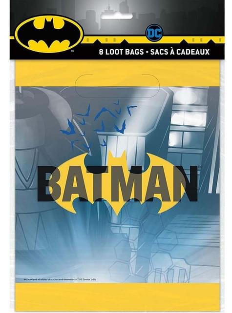 8 Bolsas para chucherías Batman - Unique | Funidelia
