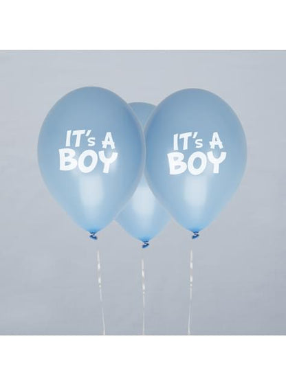 8 globos azules (30 cm) - Blue Star - Neviti | Funidelia