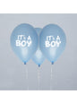 8 globos azules (30 cm) - Blue Star - Neviti | Funidelia