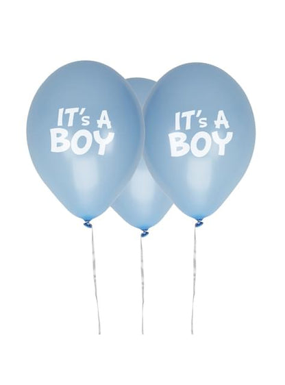 8 globos azules (30 cm) - Blue Star - Neviti | Funidelia