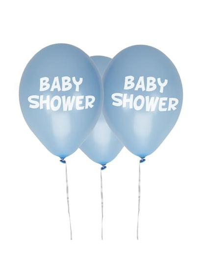 8 globos azules Baby Shower(30 cm) - Blue Star - Neviti | Funidelia