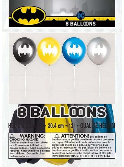 8 globos Batman - Unique | Funidelia