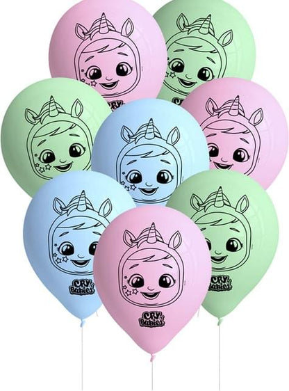 8 globos de Bebés Llorones - Converparty | Funidelia
