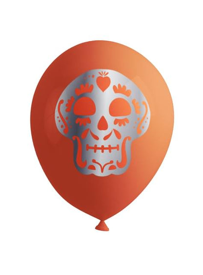 8 globos de Catrina día de los muertos - Day of the Dead - Funiglobal | Funidelia