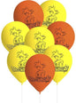 8 globos de Dragon Ball