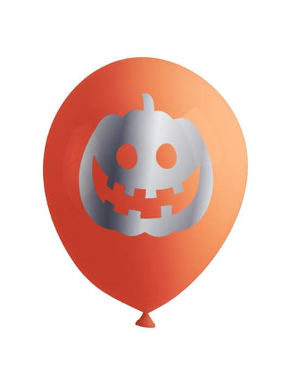 8 globos de Halloween calabaza - Happy Halloween - Funiglobal | Funidelia