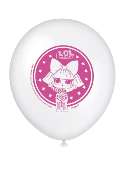 8 globos de látex LOL Surprise (47cm) - LOL Friends - Unique | Funidelia