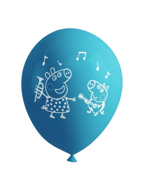 8 globos de Peppa Pig - Funiglobal | Funidelia