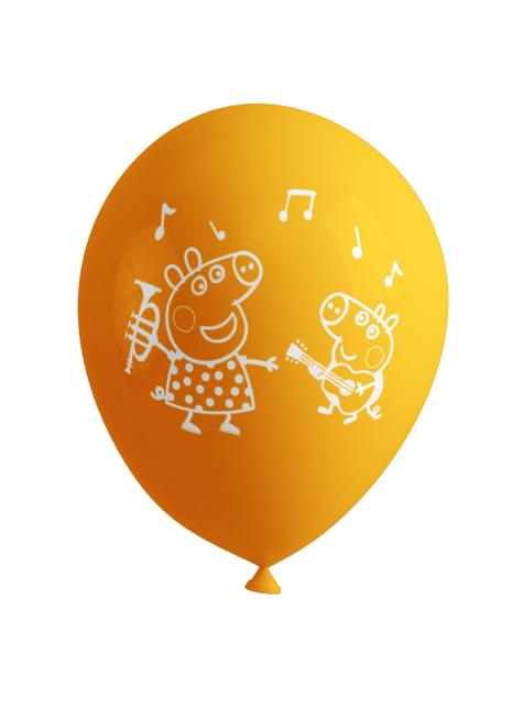 8 globos de Peppa Pig - Funiglobal | Funidelia