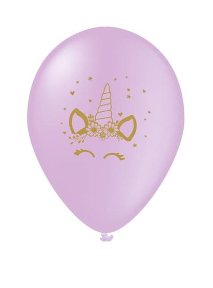 8 globos de unicornio - Unicorn Flowers - Funiglobal | Funidelia