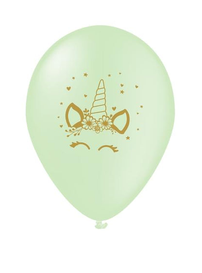 8 globos de unicornio - Unicorn Flowers - Funiglobal | Funidelia