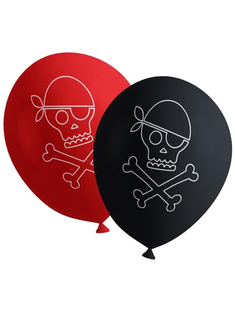 8 globos piratas - Pirates Party - Funiglobal | Funidelia