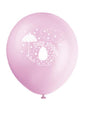 8 globos rosas (30 cm) - Umbrellaphants Pink - Unique | Funidelia
