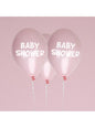 8 globos rosas Baby Shower(30 cm) - Pink Star - Neviti | Funidelia