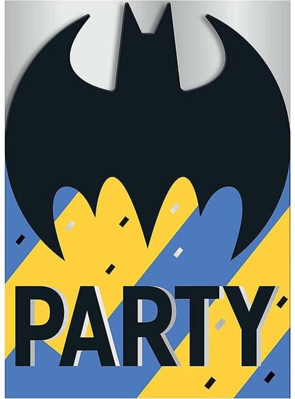 8 invitaciones Batman - Unique | Funidelia