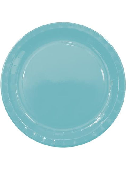8 platos azul claro (23cm) - Línea Colores Básicos - Procos | Funidelia