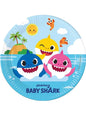 8 platos Baby Shark (23cm)
