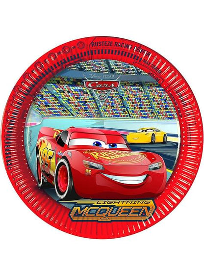 8 platos Cars 3 pequeños (20 cm) - Procos | Funidelia