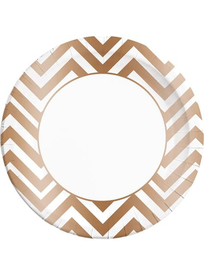 8 platos Collection cobre (23 cm) - Procos | Funidelia