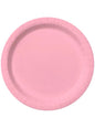 8 platos color rosa palo (23cm) - Colores lisos - Funiglobal | Funidelia