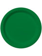 8 platos color verde (23cm) - Colores lisos - Funiglobal | Funidelia