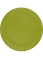 8 platos color verde lima (23cm) - Colores lisos - Funiglobal | Funidelia