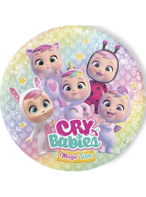 8 platos de Bebés Llorones (23cm)