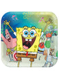 8 platos de Bob Esponja (23 cm)