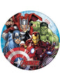 8 platos de Los Vengadores (20cm) - Mighty Avengers