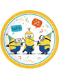 8 platos de Minions (23cm)