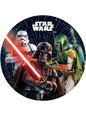 8 platos de Star Wars (23cm)